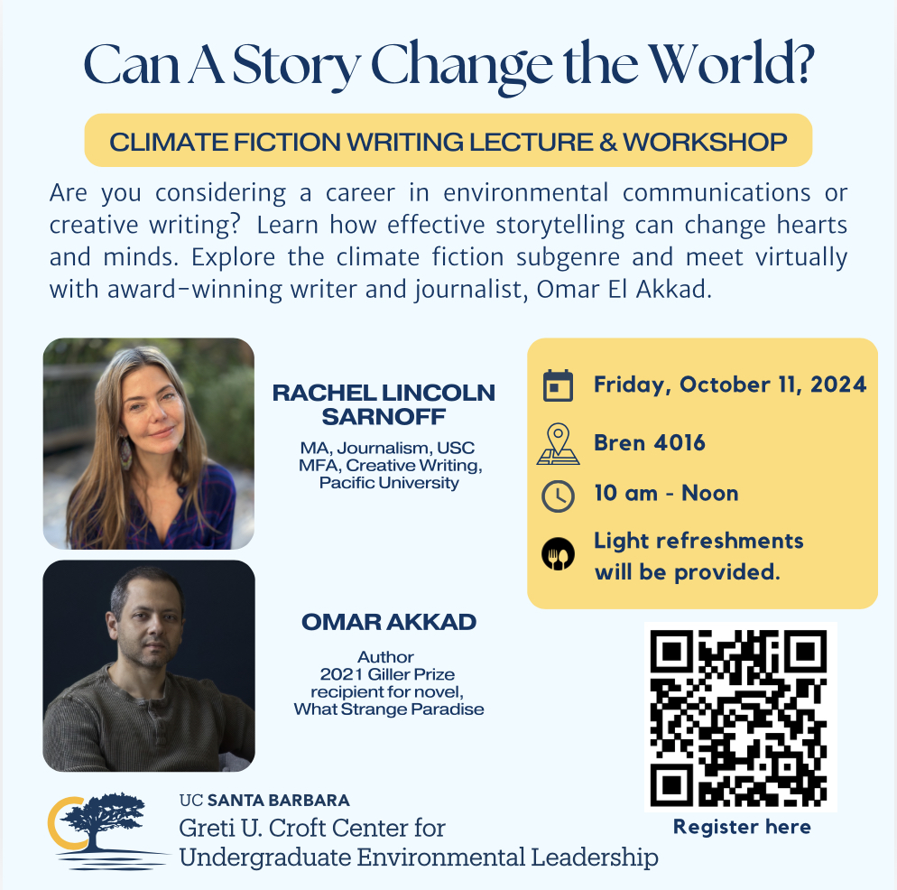 Climate Fiction Workshop Flyer