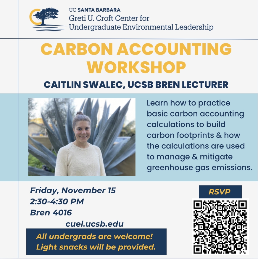 Carbon Accounting Workshop Flyer